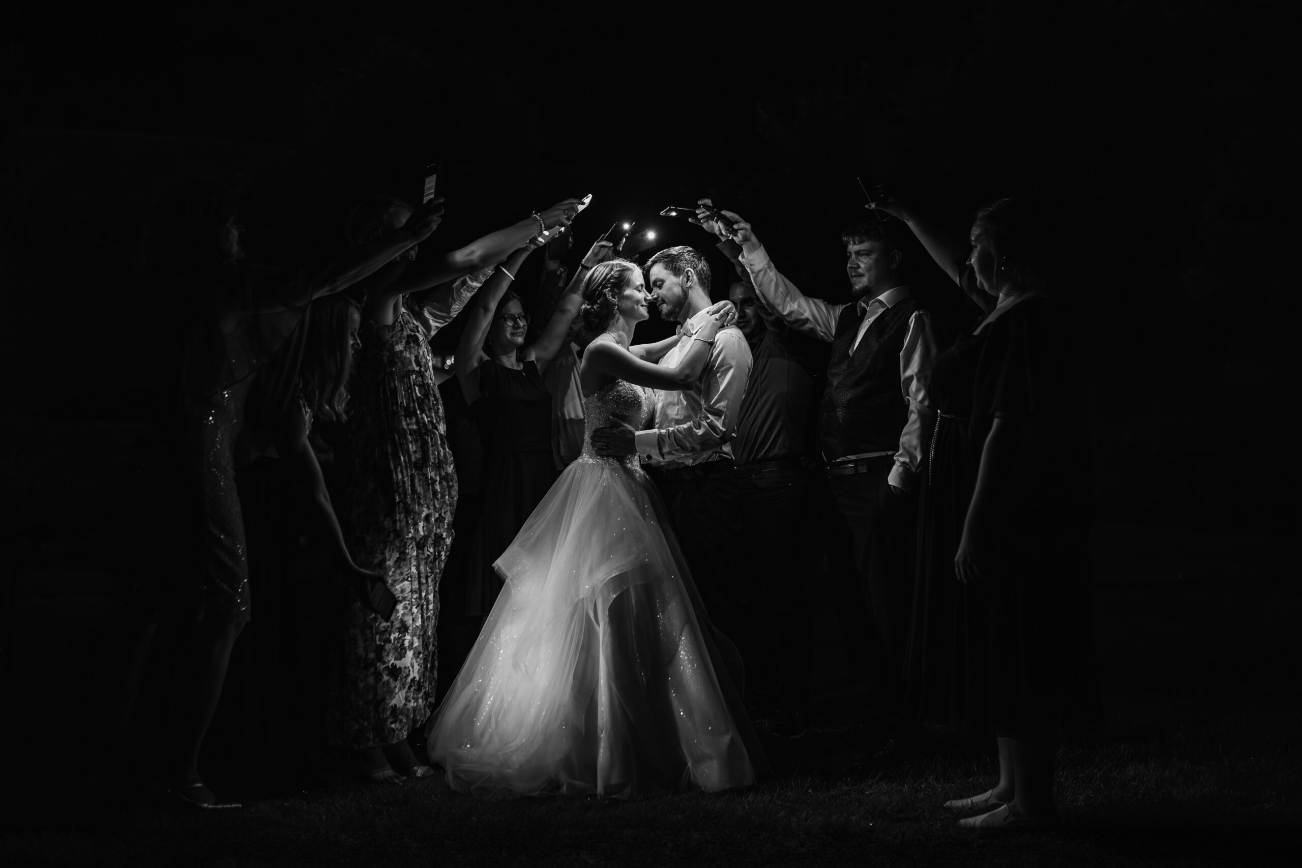 Nightshot Hochzeitsfotografie LandhotelWaldhaus