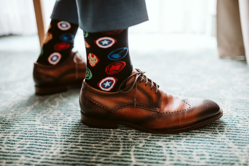 Hochzeitsreportage das Getting ready desBräutigam