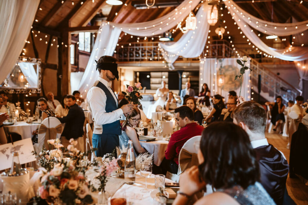 Hochzeitsreportage Hochzeitsspiel Landhotel Waldhaus